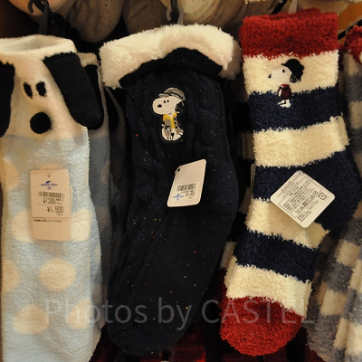 スヌーピー＆フレンズ　レディースルームソックス