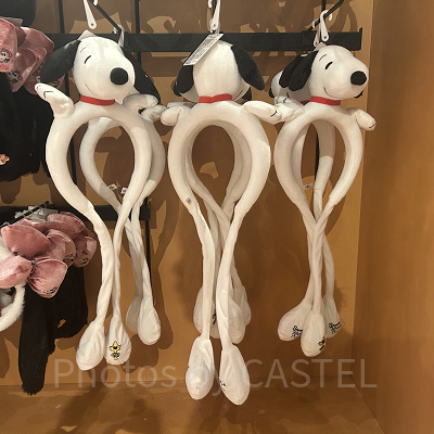 スヌーピーのギミック付きカチューシャ