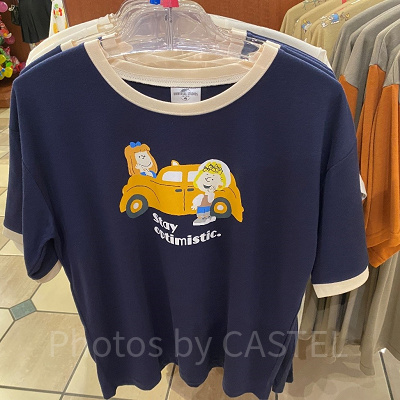 スヌーピーグッズ:Tシャツ(紺)