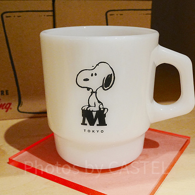 スヌーピーミュージアムグッズ/ファイヤーキングマグ