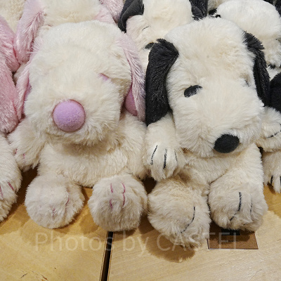 スヌーピーミュージアムグッズ/ゆるくたぬいぐるみ