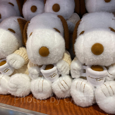 スヌーピーのぬいぐるみ