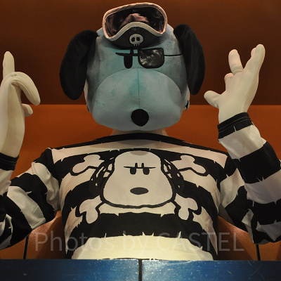 スヌーピー「SNOOPY HALLOWEEN」ボーダーカットソー