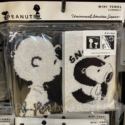 ミニタオルセット（USJスヌーピー春夏グッズ）