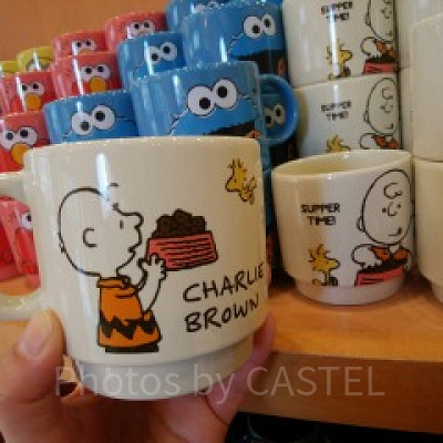 スヌーピーのスタッキングマグカップ