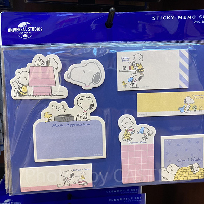スヌーピーの付箋セット