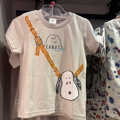 スヌーピートロンプイユTシャツ(ポシェット)