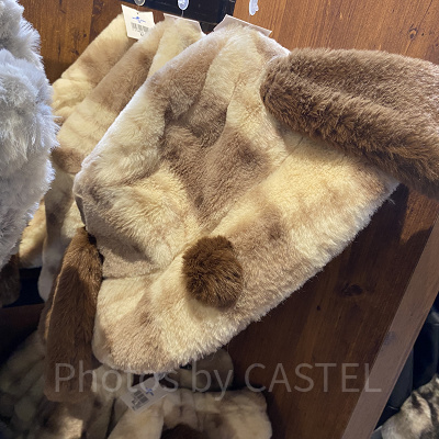 スヌーピーのウィンターハット（ベージュ）