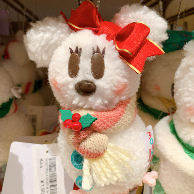 スノーミニーぬいぐるみバッジ