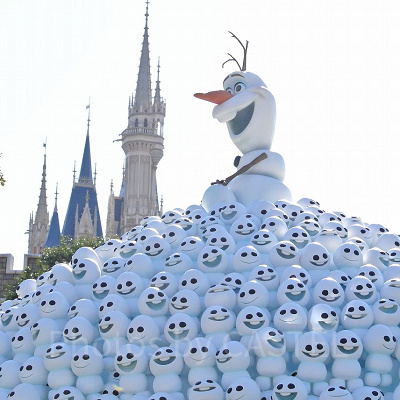 スノーギースとオラフ