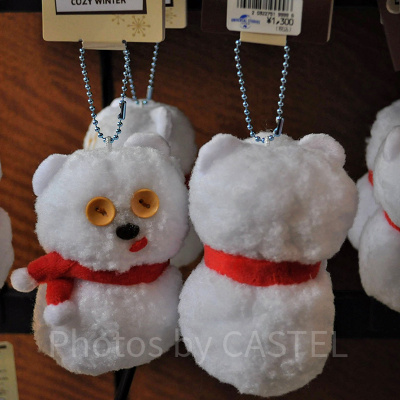 雪だるまティムのマスコットキーチェーン