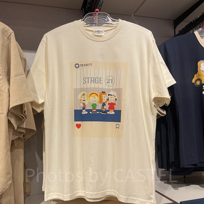 SNSスヌーピーTシャツ