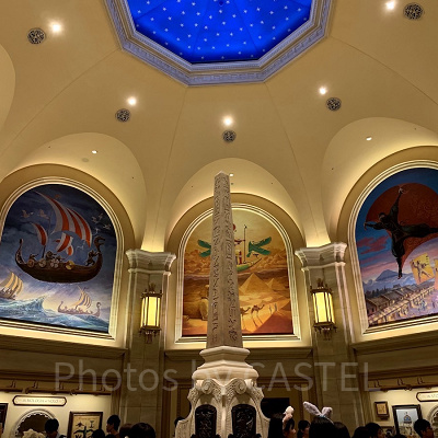 ソアリンの円形のスタンバイレーン