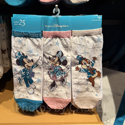 靴下セット(ディズニーシー25周年グッズ)