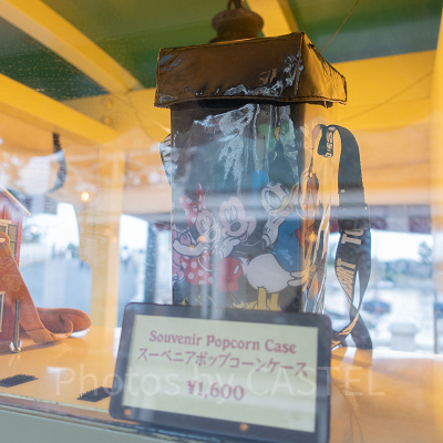 スーベニアポップコーンケース（ミッキー＆フレンズ／ブラック）