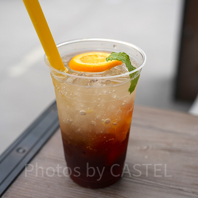 スパークリングゼリーティー（オレンジ）