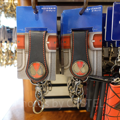 スパイダーマンキーチェーン(ブラック)