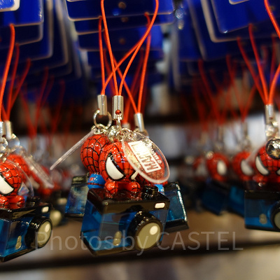 スパイダーマンストラップ(カメラ)