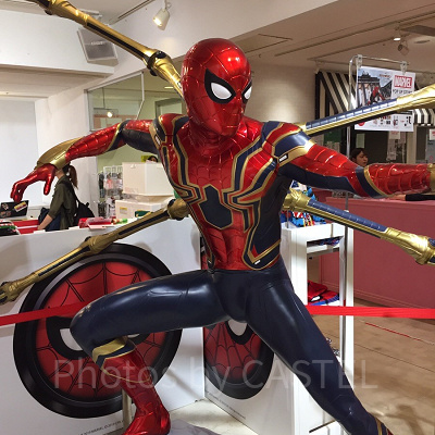 スパイダーマンのアトラクション