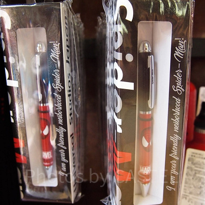 スパイダーマンボールペン