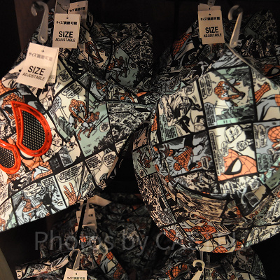 スパイダーマンバケットハット