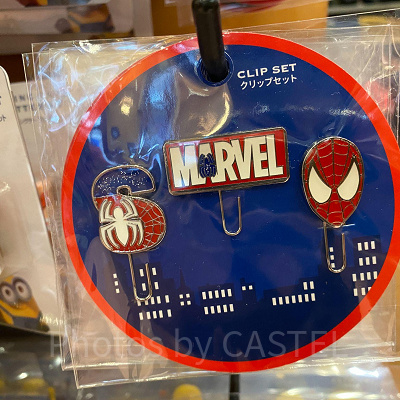 スパイダーマンのクリップセット