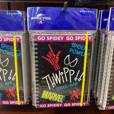 スパイダーマンのノート