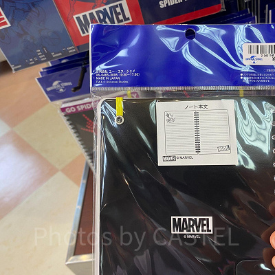 スパイダーマンのノート