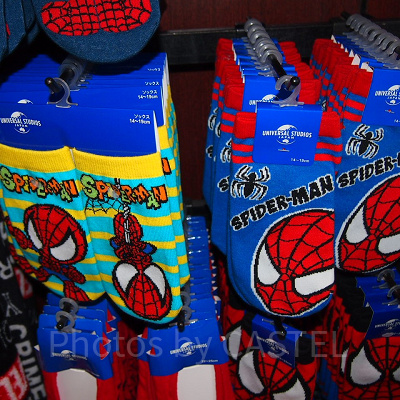 スパイダーマン靴下