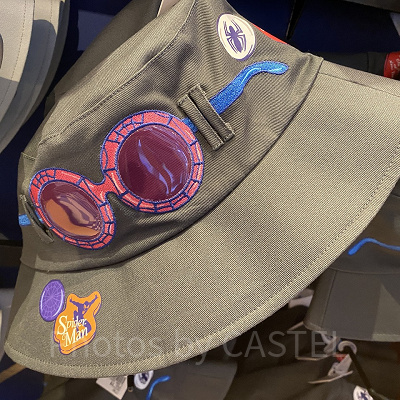 スパイダーマンのトロンプルイユバケットハット
