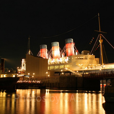 東京ディズニーシーのS.S.コロンビア号