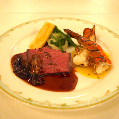 S.S.コロンビア・ダイニングルーム：メインディッシュ