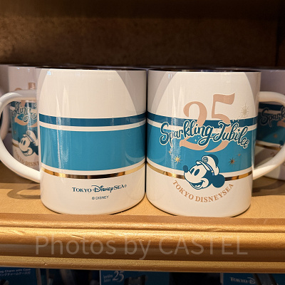 ステンレスマグカップ(ディズニーシー25周年グッズ)