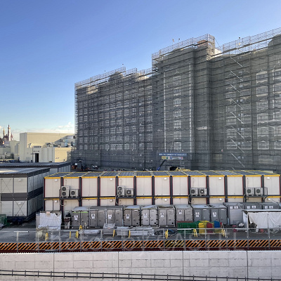 ディズニーシー新エリアの様子