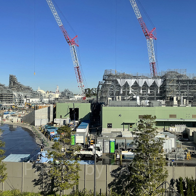 ディズニーシー新エリアの様子