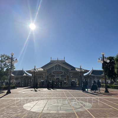 入園の様子／9:00頃