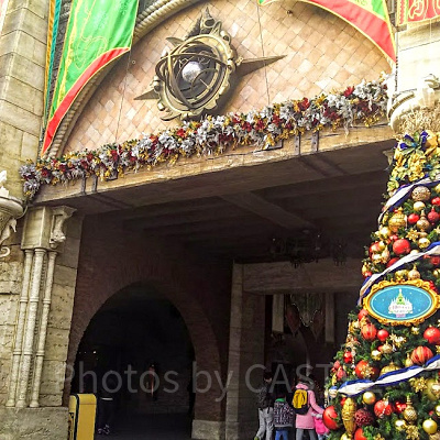 過去のクリスマスツリーの様子