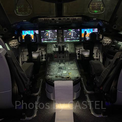 コックピットの様子