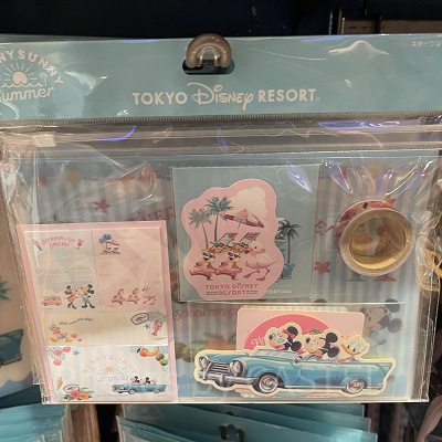 ステーショナリーセット(ディズニー夏グッズ2025SUNNY SUNNY Summer)