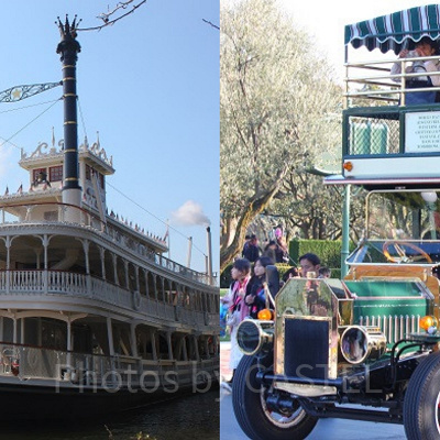 蒸気船マークトウェイン号＆オムニバス