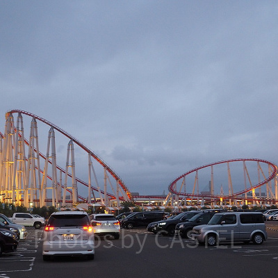 スチールドラゴンの大型カーブ