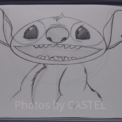 ドローイングクラスで書いたスティッチ