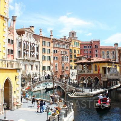 イタリアの街並み