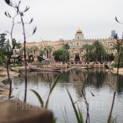 アラビアンコーストの町並み