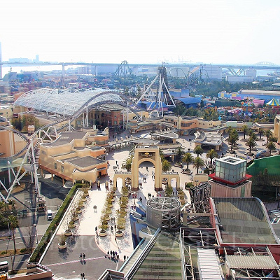 ホテル近鉄ユニバーサル・シティのスタジオビュー