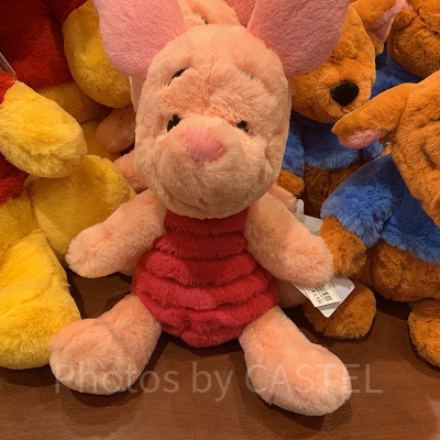 ピグレットのぬいぐるみ（フラッフィープラッシー）