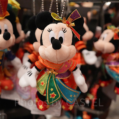 ぬいぐるみバッジ（ディズニー40周年グッズ）