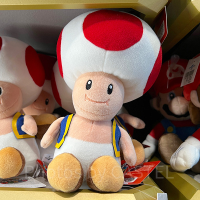 USJ - 新品タグ付き ユニバ マリオ キノピオカフェ ぬいぐるみクッション USJ - 新品タグ付き ユニバ マリオ キノピオカフェ ぬいぐるみ