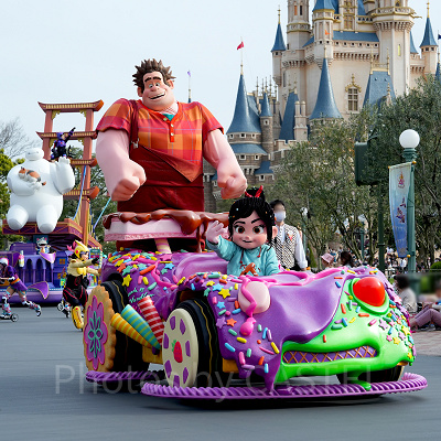 シュガー・ラッシュのフロート