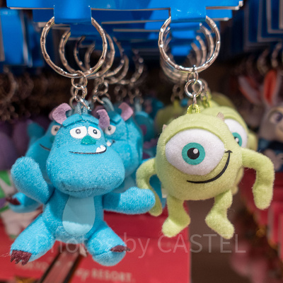 サリー＆マイクぬいぐるみキーホルダー